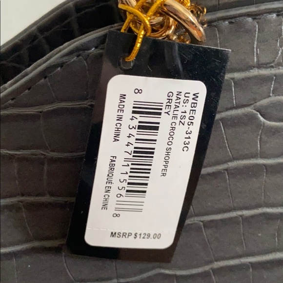 Bebe Natalie Crocodile Shopper - Picture 5 of 7